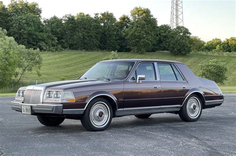 1987 lincoln givenchy|34k mile Givenchy for sale.